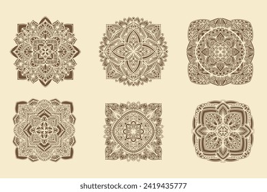 elegant mandala pattern design for decoration