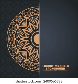 elegant mandala pattern in vector for background