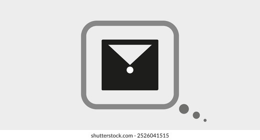 Diseño de mapa elegante con un diseño moderno que tiene una forma simple con color negro y fondo blanco