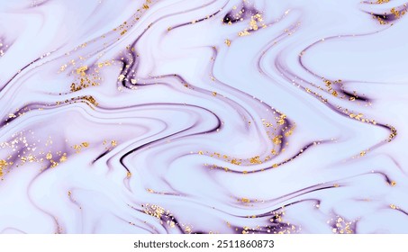 Elegant marble stone background design with glitter.