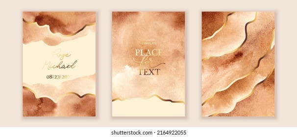 Elegant marble, stone texture set. Watercolor, ink vector background collection with white,  grey,  beige for cover, invitation template, wedding card, menu design. 