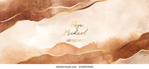 Elegant marble, stone texture. Watercolor, ink vector background with white,  grey,  beige colors. Design for cover, invitation template, wedding, business card, menu design. 