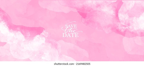 Elegant marble, stone  texture. Watercolor, ink vector background collection with white,  pink for cover, invitation template, wedding card, menu design. 