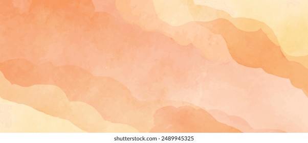 Elegant marble, stone  texture. Watercolor, ink vector background collection with white,  brown, orange, yellow  beige for cover, invitation template, wedding card, menu design. 