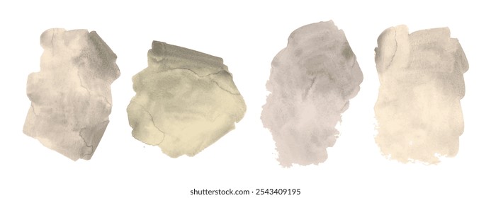 Elegant marble, stone  texture. Watercolor, ink vector background with white,  brown, orange, yellow,  beige, grey. Old dirty wall.