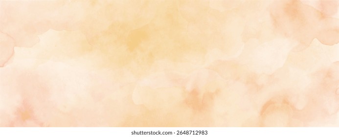 Elegant marble, stone  texture. Watercolor, ink vector background with white,  brown, orange, yellow  beige for cover, invitation template, wedding card, menu design. Autumn, fall mood backdrop.