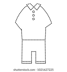 elegant masculine costume icon