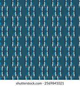 Elegant masculine geometric motif seamless pattern. Small element modern fabric design textile swatch ladies dress, man shirt all over print block.