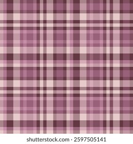 Elegant mauve and cream plaid pattern.  Perfect for textile design, fashion, website backgrounds, or scrapbooking.  Subtle texture adds depth and sophistication to any project.