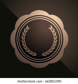 elegant medal design