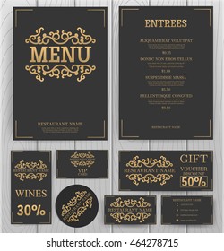 Elegant Menu Template.