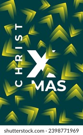 Elegant Merry Christmas design with beautiful snowflakes and stars in modern style.