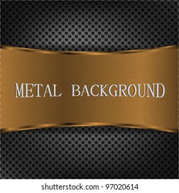 Elegant metal surface background