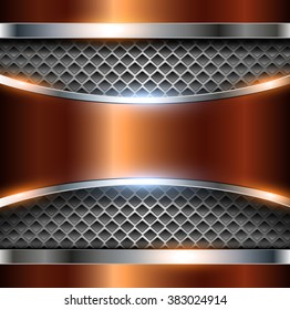 Elegant metallic background.