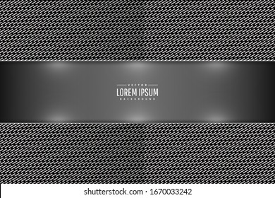 Elegant metallic background.Dark with carbon fiber texture.Vector illustration.Eps10 