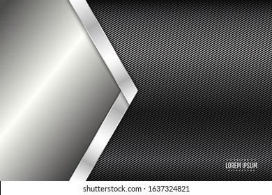  Elegant metallic background.Layout for banner, business, presentations, flyers, posters.Vector illustration.Eps10 