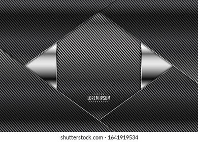  Elegant metallic background.Layout for banner, business, presentations, flyers, posters.Vector illustration.Eps10 