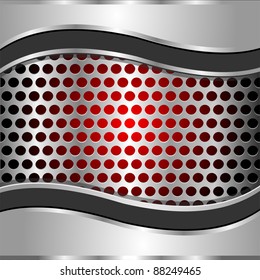 Elegant metallic background.Vector Eps 10