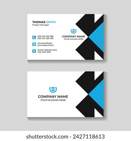 Elegant minimal business card template