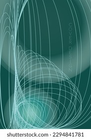 Elegant Minimal Geometric Vector Poster Design with Lines and Gradient Colorful Circles. Set of Abstract Backgrounds for Covers, Flyers, Templates, Booklets, Cards, Brochures, Branding, etc.