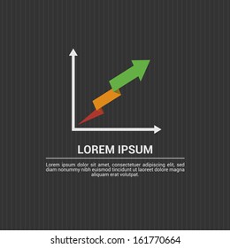 Elegant Minimal Graph Illustration