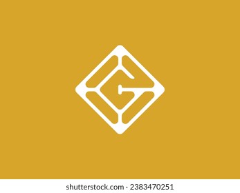 Elegant and Minimal Letter "G" Logo for Glow Industry, Template Editable