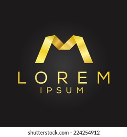 Elegant minimal style logo template. Vector illustration.