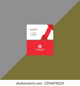 Elegant Minimalist Business Card Design with Modern Typography
