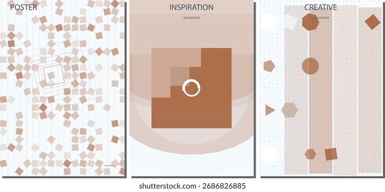 Elegant Minimalist Gradient Vector Poster Design Background for Corporate Flyers, Marketing Brochures, and Web Banners