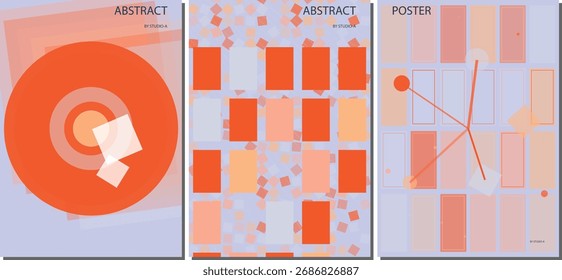 Elegante minimalista Gradiente Vetor Poster Design Background para Panfletos Corporativos, Folhetos de Marketing e Banners da Web
