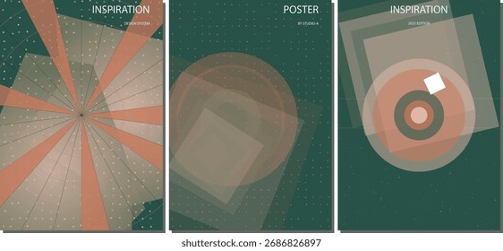Elegante minimalista Gradiente Vetor Poster Design Background para Panfletos Corporativos, Folhetos de Marketing e Banners da Web
