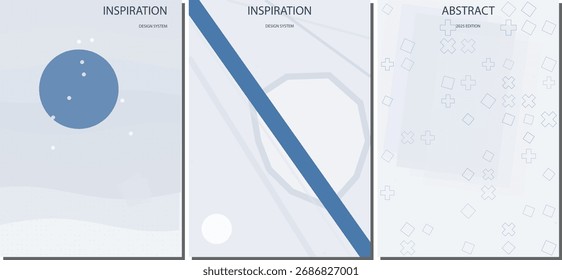 Elegante minimalista Gradiente Vetor Poster Design Background para Panfletos Corporativos, Folhetos de Marketing e Banners da Web