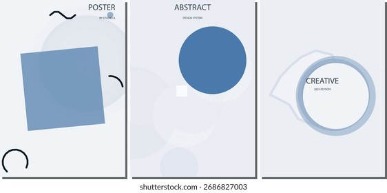 Eleganter, minimalistischer Vektor-Poster-Design-Hintergrund für Unternehmensflieger, Marketingbroschüren und Webbanner