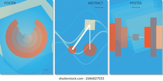 Eleganter, minimalistischer Vektor-Poster-Design-Hintergrund für Unternehmensflieger, Marketingbroschüren und Webbanner