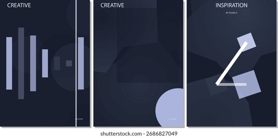 Fondo minimalista elegante del diseño del cartel del Vector del gradiente para los volantes Corporativas, los folletos de la comercialización, y los Anuncios del Web