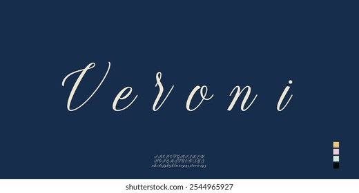 Elegant Minimalist Handwritten Alphabet Font Collection – Classic and Modern Script