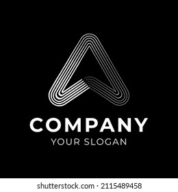 Elegantes, minimalistisches Vectorlogo	