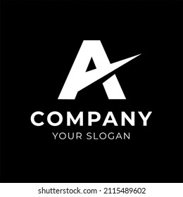 Logotipo de vector de letras elegante y minimalista	