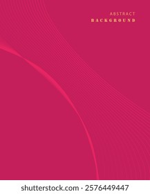 Elegant Minimalist Line Wave Background for Banner and Template Design