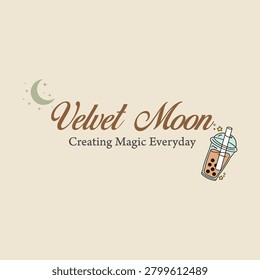 Elegant minimalist logo design featuring the text 