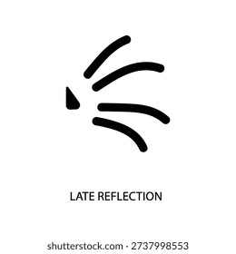 Elegant minimalist wave reflection design in black and white, ideal for logos, branding, and modern graphic projects with a sleek aesthetic.