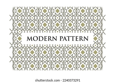 Elegant Modern Abstract Geometric Pattern for Various Design Purposes