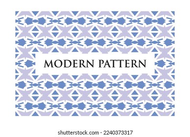 Patrón geométrico abstracto moderno elegante para diversos propósitos de diseño