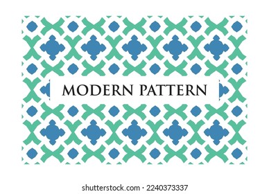 Patrón geométrico abstracto moderno elegante para diversos propósitos de diseño