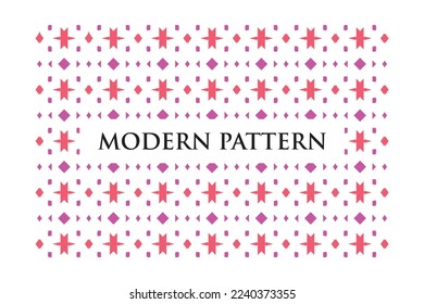 Patrón geométrico abstracto moderno elegante para diversos propósitos de diseño