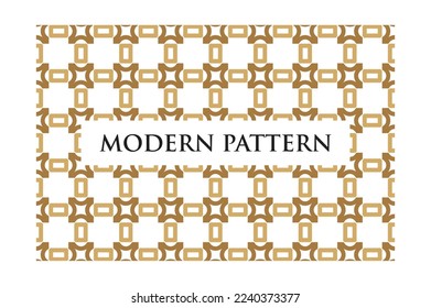 Elegant Modern Abstract Geometric Pattern for Various Design Purposes