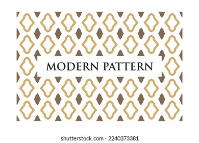 Elegant Modern Abstract Geometric Pattern for Various Design Purposes