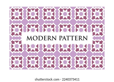 Elegant Modern Abstract Geometric Pattern for Various Design Purposes