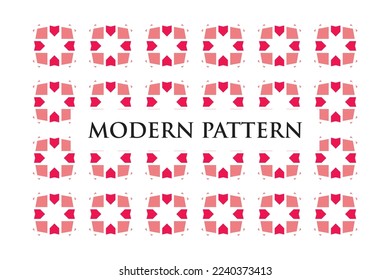 Elegant Modern Abstract Geometric Pattern for Various Design Purposes