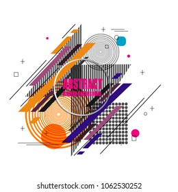 elegant modern abstract pattern background banner label sticker web illustration with geometric polygonal triangular design vector
